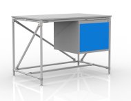 Tavolo da officina con contenitore 24040534 (3 modelli) - 1