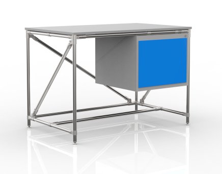 Tavolo da officina con contenitore 24040534 (3 modelli) - 4