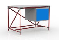 Tavolo da officina con contenitore 24040534 (3 modelli) - 2