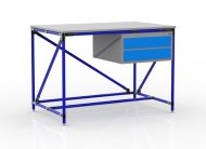 Tavolo da officina con contenitore con due cassetti 24040531 (3 modelli) - 3