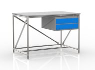 Tavolo da officina con contenitore con due cassetti 24040531 (3 modelli) - 4
