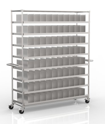 Carrello di movimentazione con divisorio modulare 23121901 - 4