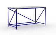 Tavolo da officina in sistema tubolare, larghezza 1500 mm, 24040536 - 3