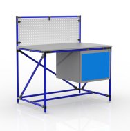 Tavolo da officina da sistema di tubi con pannello forato 240408317 (3 modelli) - 3