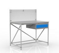 Tavolo da officina Pipe System con pannello forato 240408313 (3 modelli) - 1