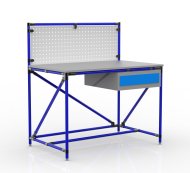 Tavolo da officina Pipe System con pannello forato 240408313 (3 modelli) - 3
