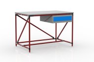 Tavolo da officina contenitore con un cassetto 24040530 (3 modelli) - 2
