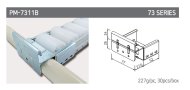 Supporto per rulliera tipo PM-7311B