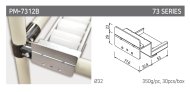 Supporto per rulliera tipo PM-7312B