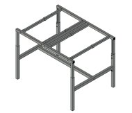 Base per tavolo antistatico regolabile in altezza SP129