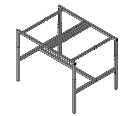 Base per tavolo antistatico regolabile in altezza SP129 - 1