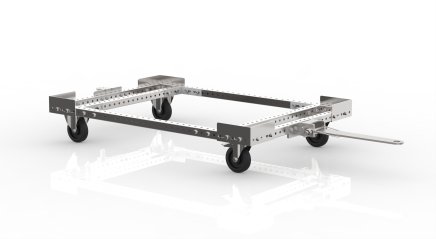 Telaio per EURO pallet con timone 24021102 - 1