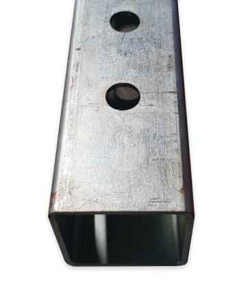 Tubo quadrato perforato WJ-SQ4040-000 - 3