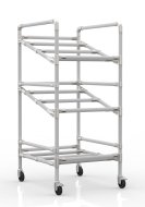Carrello a scaffale per gabbie 24040231 (2 modelli)