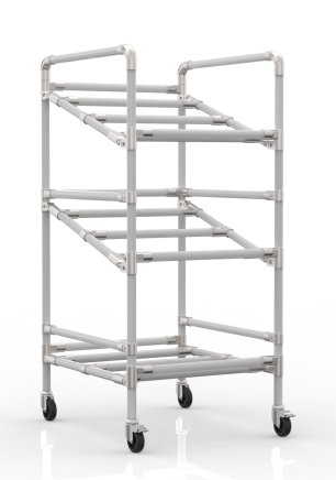 Carrello a scaffale per gabbie 24040231 (2 modelli) - 1