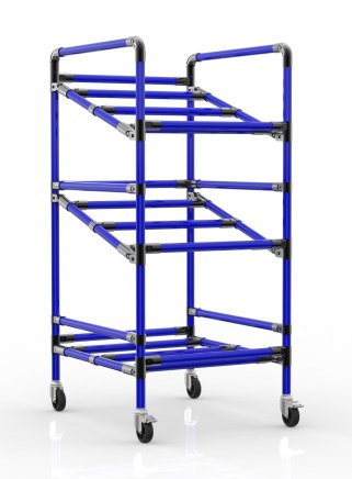 Carrello a scaffale per gabbie 24040231 (2 modelli) - 3