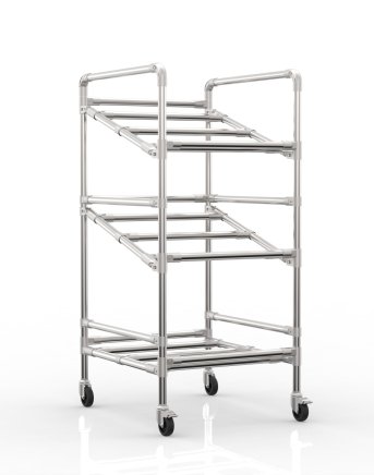 Carrello a scaffale per gabbie 24040231 (2 modelli) - 4