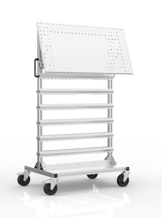 Carrello bifacciale per appendere scatole KLT 23090801 - 1