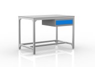 Tavolo da officina in profilati di alluminio (varie varianti)
