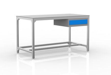 Tavolo da officina in profilati di alluminio (varie varianti) - 1