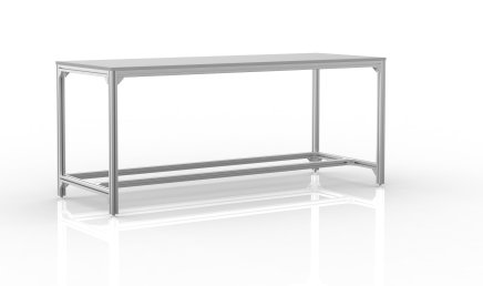 Tavolo da officina in profilati di alluminio (varie varianti) - 1
