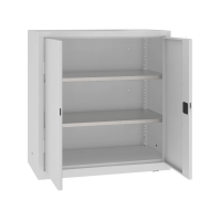 Armadio da officina MSW212/5-09s con cassette in plastica
