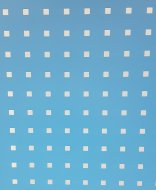Pannello traforato blu