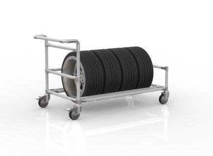 Carrello per pneumatici 24082634 - 1
