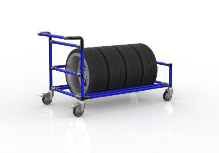 Carrello per pneumatici 24082634 - 3