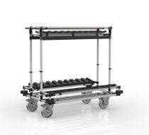 Carrello portafucili regolabile in altezza 24031105