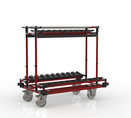 Carrello portafucili regolabile in altezza 24031105 - 2