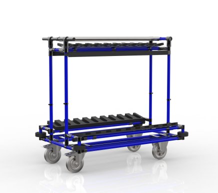 Carrello portafucili regolabile in altezza 24031105 - 3