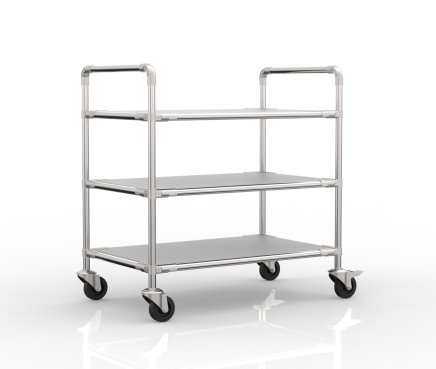 Carrello antistatico a tre ripiani, 24040233 (4 modelli) - 1
