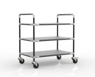 Carrello antistatico a tre ripiani, 24040233 (4 modelli) - 2