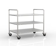 Carrello antistatico a tre ripiani, 24040234 - 1