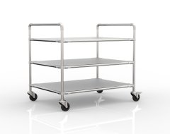 Carrello antistatico a tre ripiani, 24040235