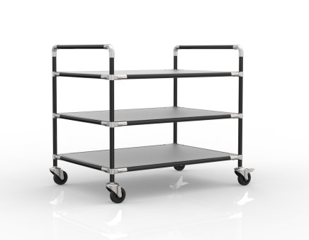 Carrello antistatico a tre ripiani, 24040235 - 2