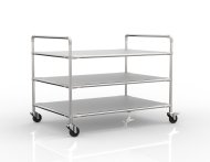 Carrello antistatico a tre ripiani, 24040236 - 1
