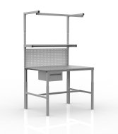Tavolo ESD regolabile in altezza SPEXESD profondità 900 mm (4 modelli)