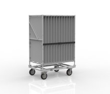 Carrello da lavoro per trasporto materiale 24102401