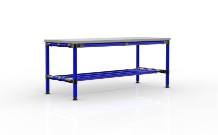 Banco spogliatoio 21101902 - larghezza 1000 mm (4 modelli) - 3