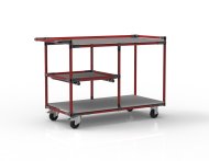 Carrello da officina realizzato con sistema di tubi su misura 25010830 - 2