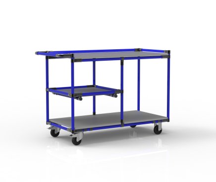 Carrello da officina realizzato con sistema di tubi su misura 25010830 - 3