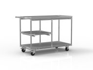 Carrello da officina realizzato con sistema di tubi su misura 25010830 - 4