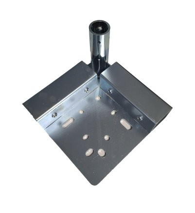 Supporto per tubo di collegamento angolare STS-404-CZ-SV - 1