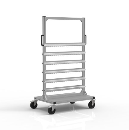 Carrello per appendere scatole KLT 24031106 - 1