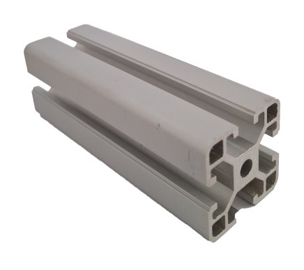 Profilo in alluminio 40 x 40, KA-4040H 1 m + taglio a misura - 1