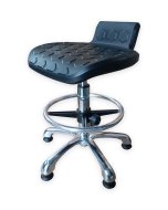 Sgabello da officina ESD antistatico con cerchio e piedini E01H - 1