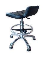 Sgabello da officina ESD antistatico con cerchio e piedini E01H - 2
