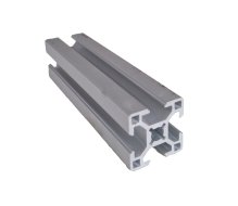 Profilo alluminio 30 x 30, MI30x30 B8 1 mt + taglio a misura